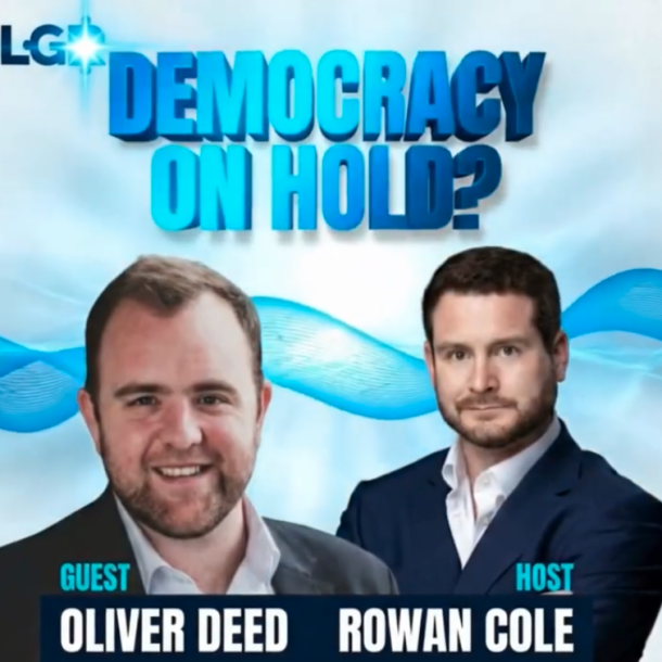 Oliver Deed and Rowan Cole asking if democracy is on hold.